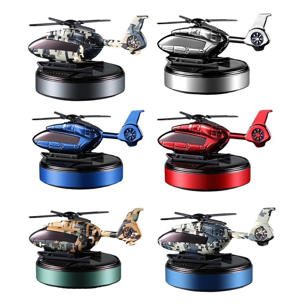 Vape Decoration - Car Air Freshener Solar Helicopter Interior