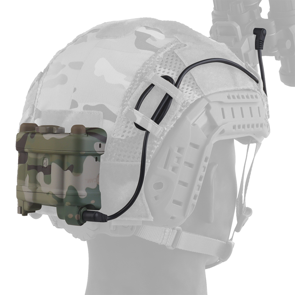 Battery Case Storage - Battery Box Retention System Helmet Accessories