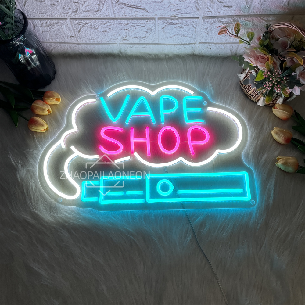 VAPE SHOP Led Neon Sign Wall R - Vaping Shop avis et prix