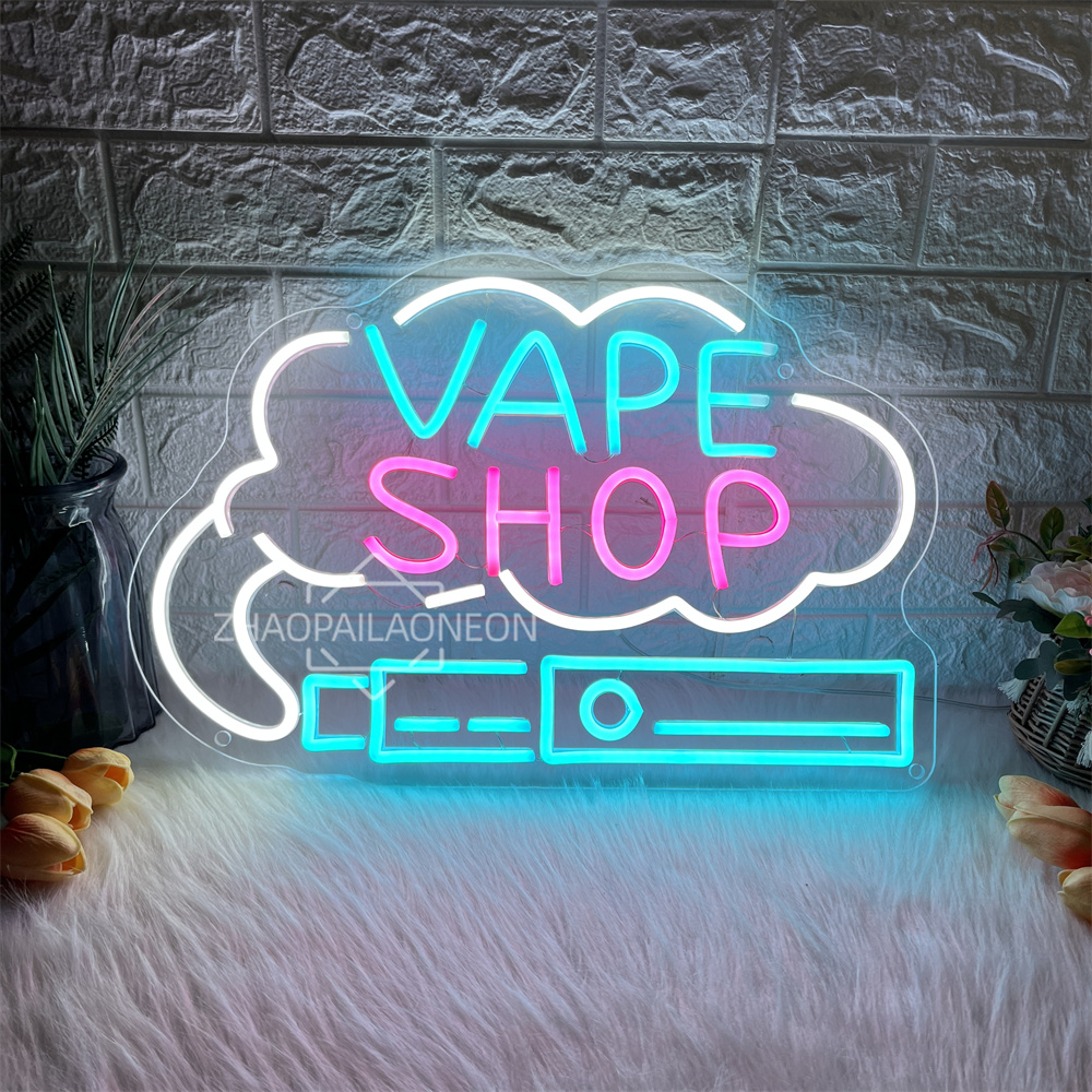 VAPE SHOP Led Neon Sign Wall R - Vaping Shop avis et prix