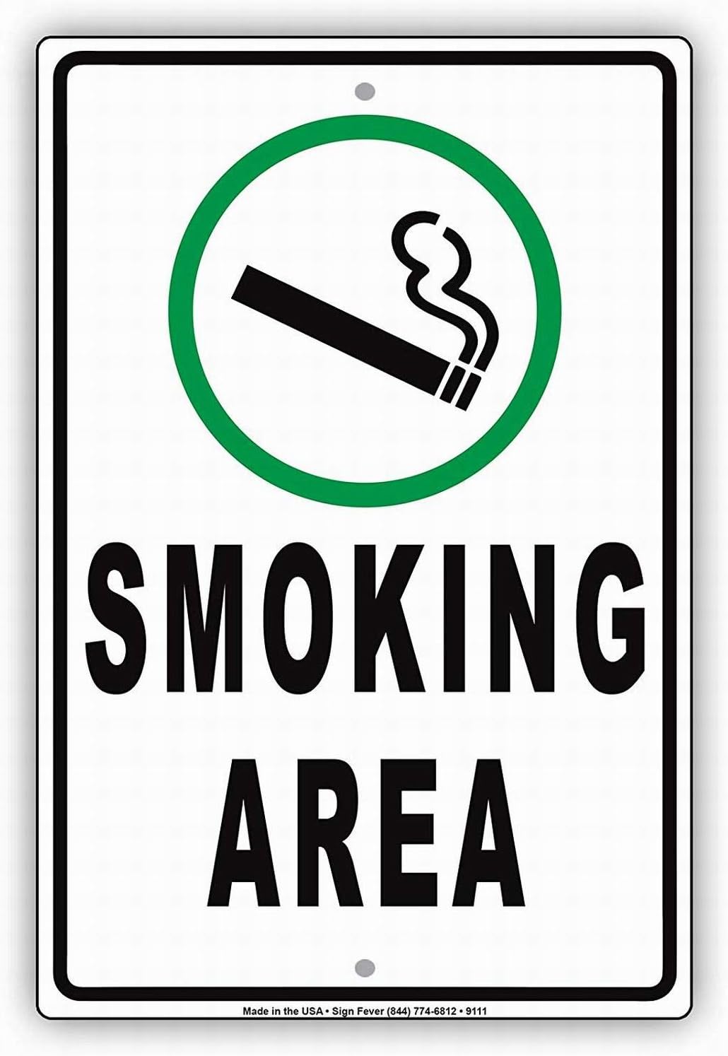 （2D Tin painting）Safety Sign 1 - Vaping Store avis et prix