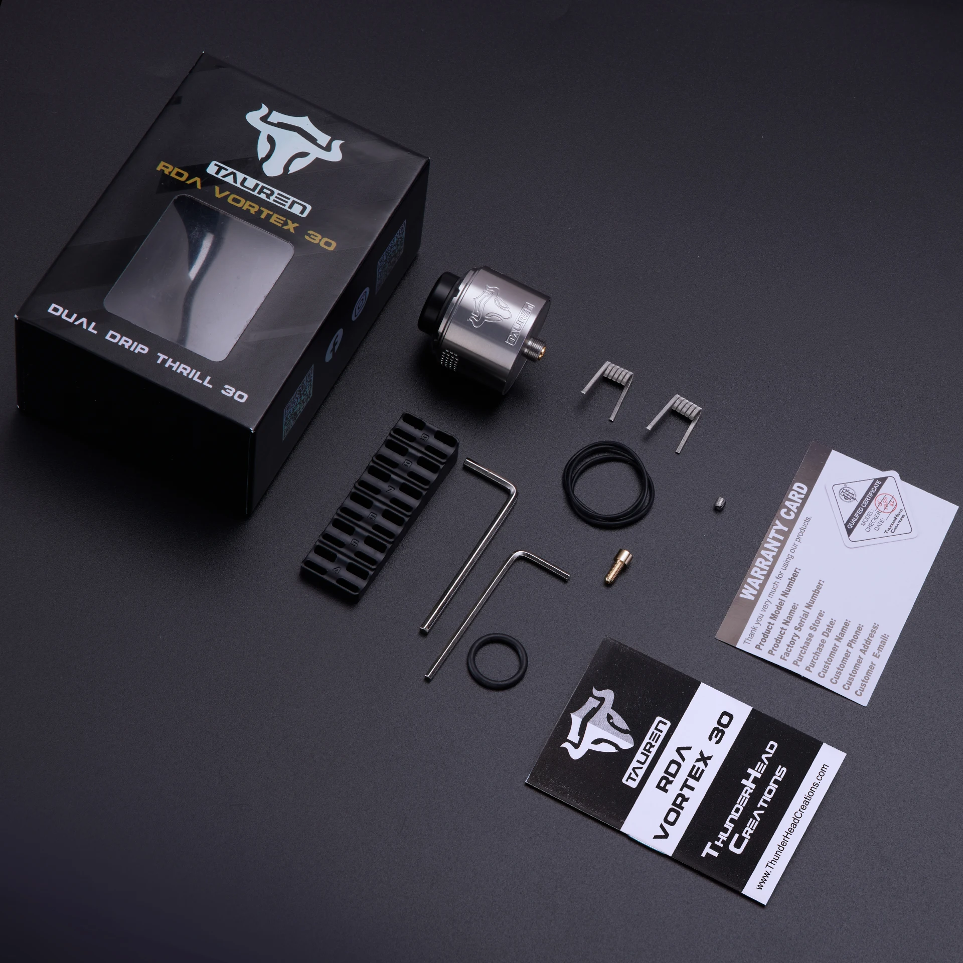 ThunderHead Creations TAUREN R - Rda Atomizer Deck avis et prix
