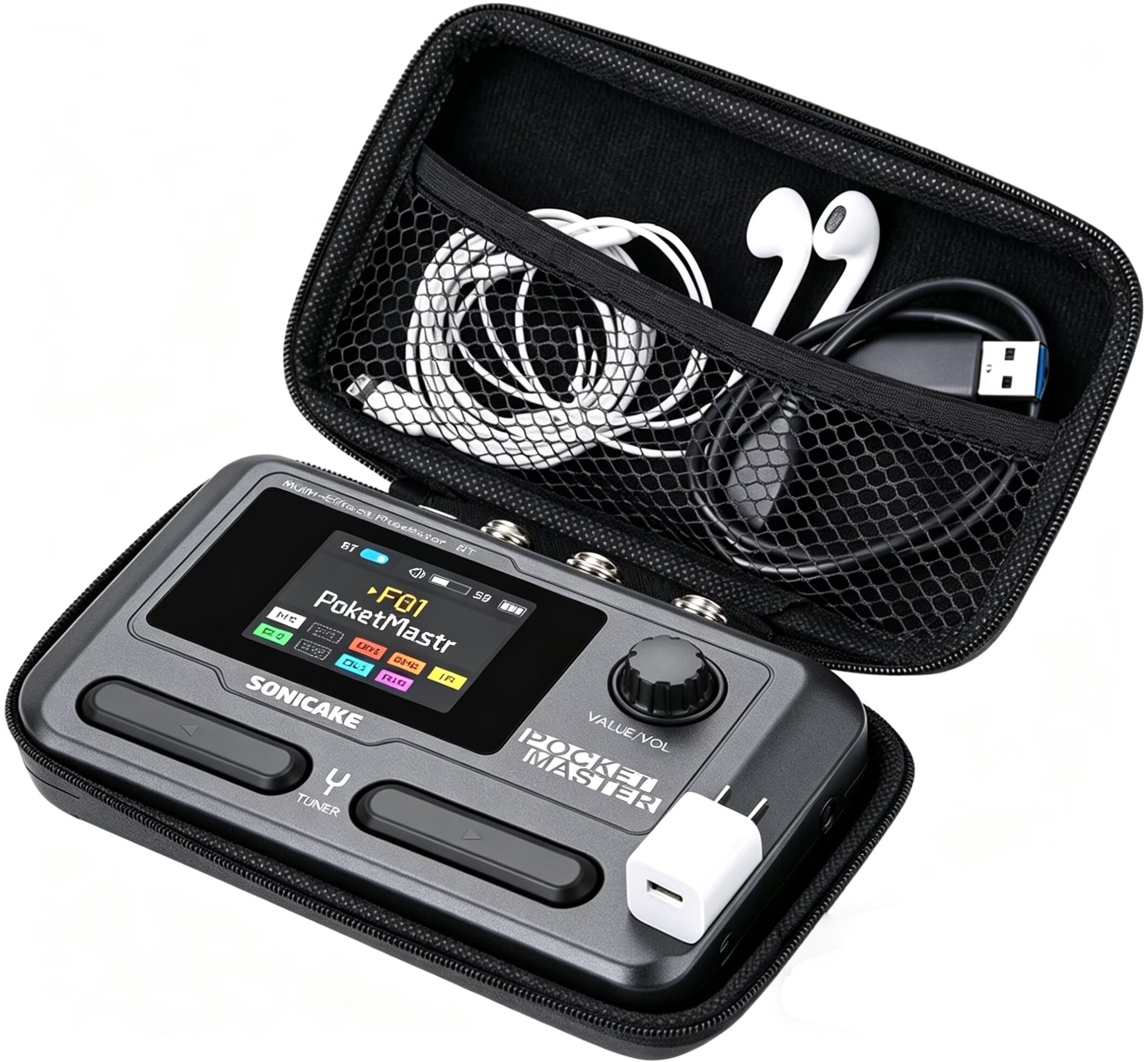 EVA Hard Graphing Calculator C - Battery Case Storage avis et prix