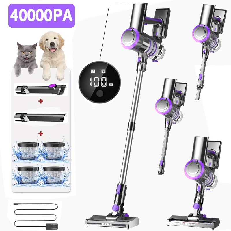 40Kpa Vacuum Cleaner for Home  - Battery Case Storage avis et prix