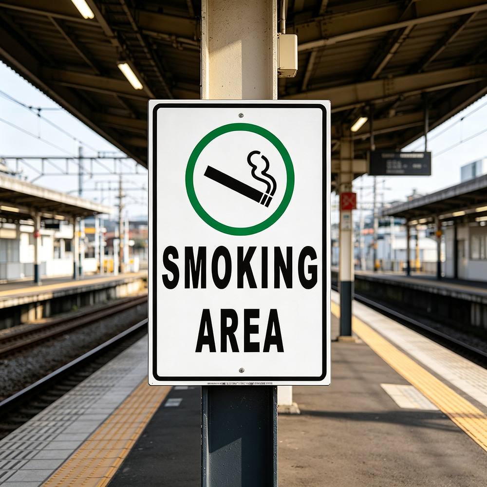Safety Sign Smoking Vaping All - Vaping Store avis et prix