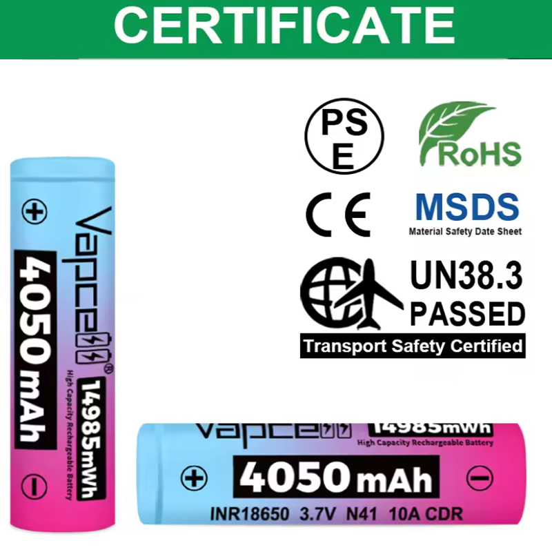 New Original Vapcell N41 18650 - Vape Battery 18650 avis et prix