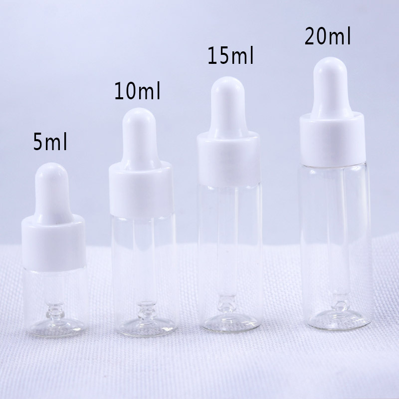50pcs/lot 5ml 10ml 15ml 20ml c - Juice Bottle Dropper avis et prix