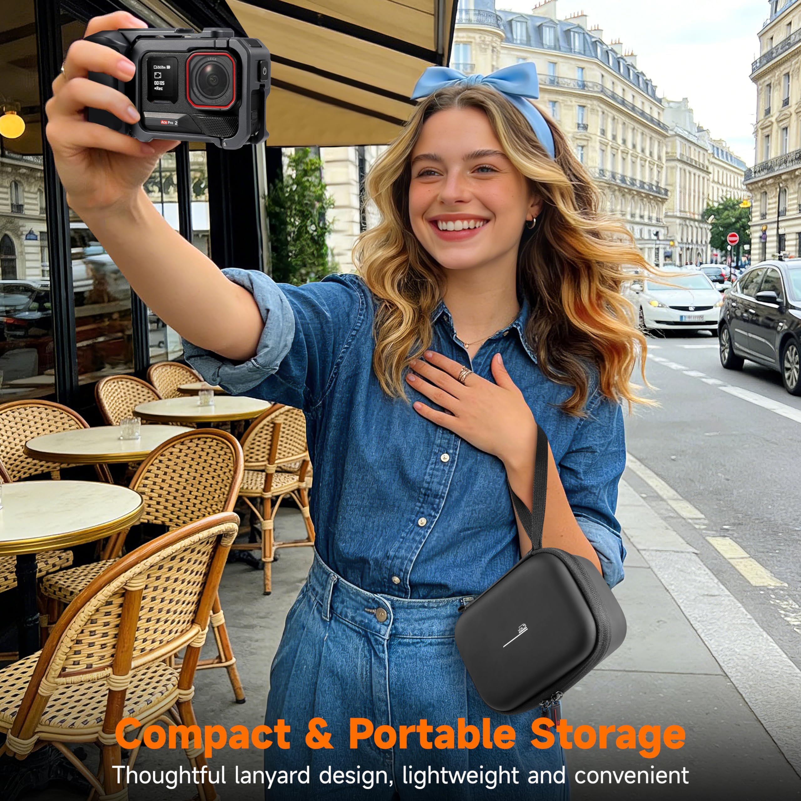 Carrying Case For Insta360 Ace - Battery Case Storage avis et prix