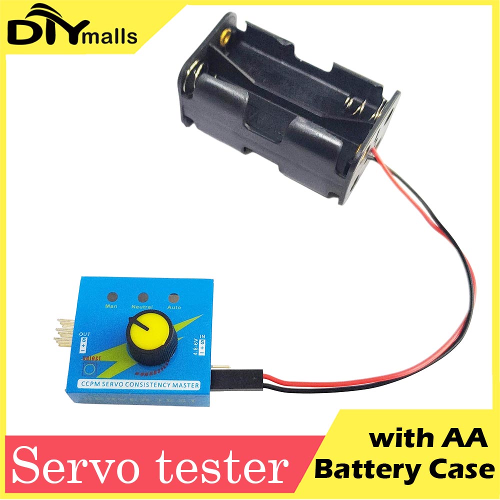 Servo Tester 3CH Digital ESC S - Battery Case Storage avis et prix