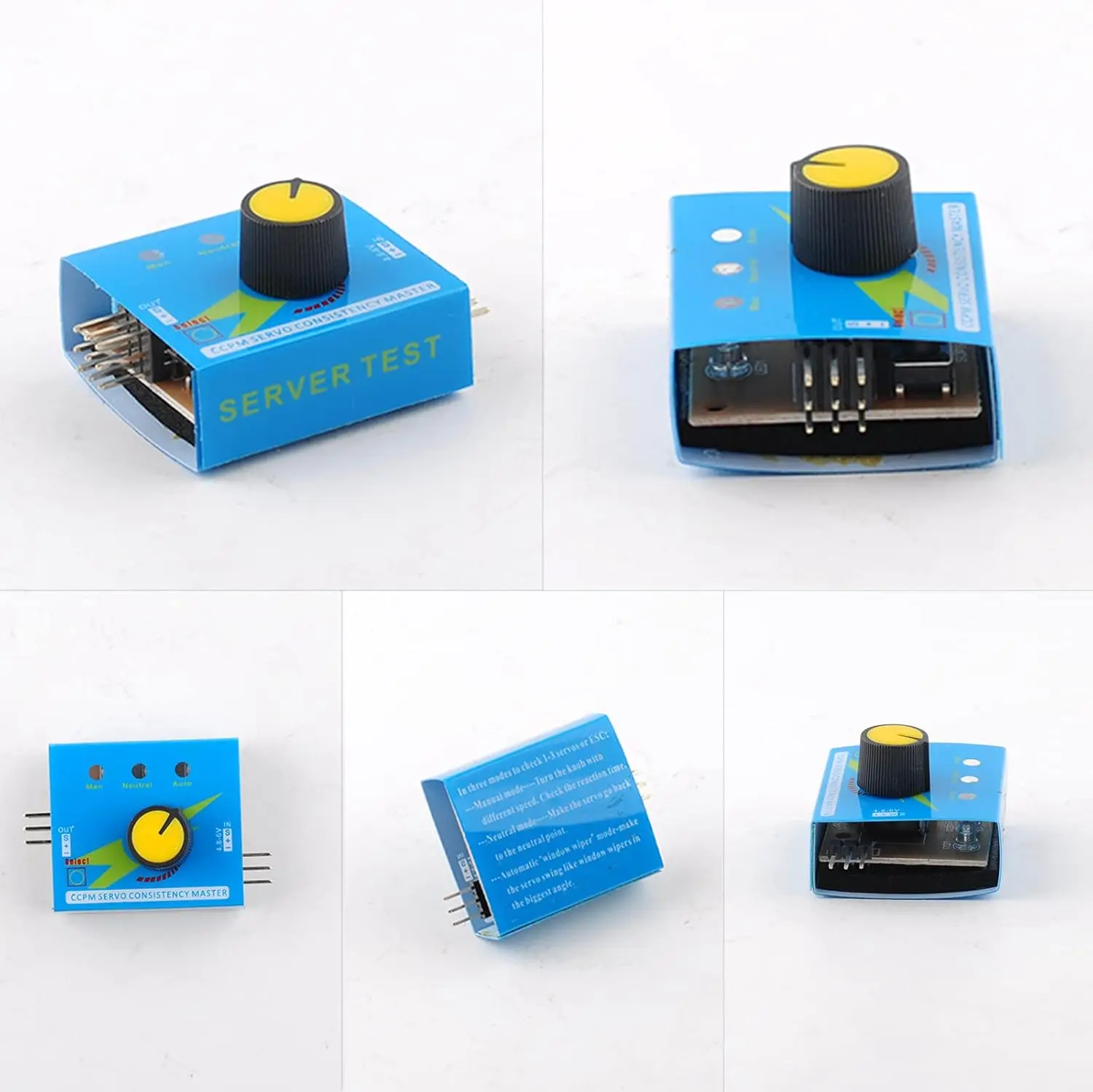 Servo Tester 3CH Digital ESC S - Battery Case Storage avis et prix