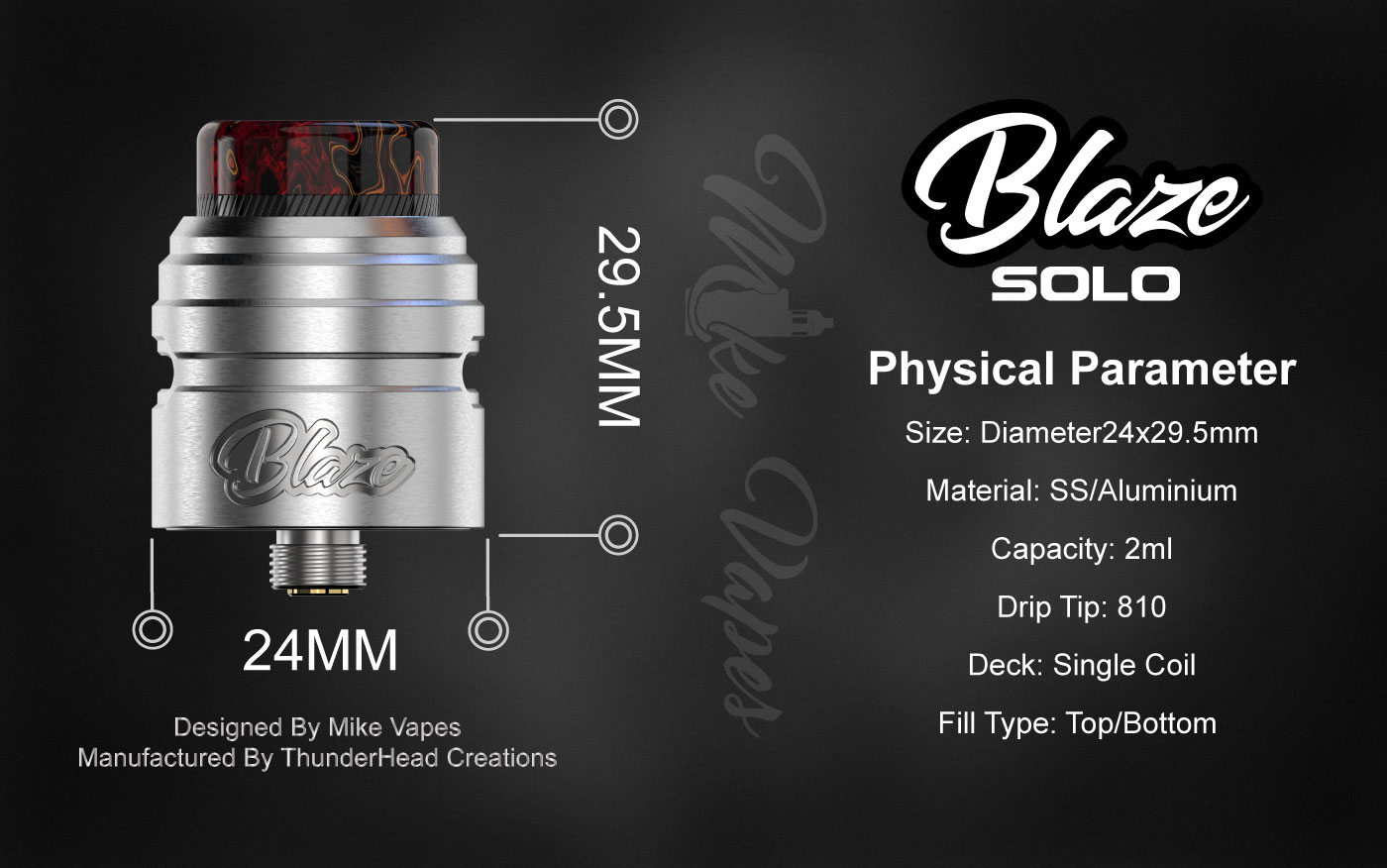 Original ThunderHead Creations - Rda Atomizer Deck avis et prix