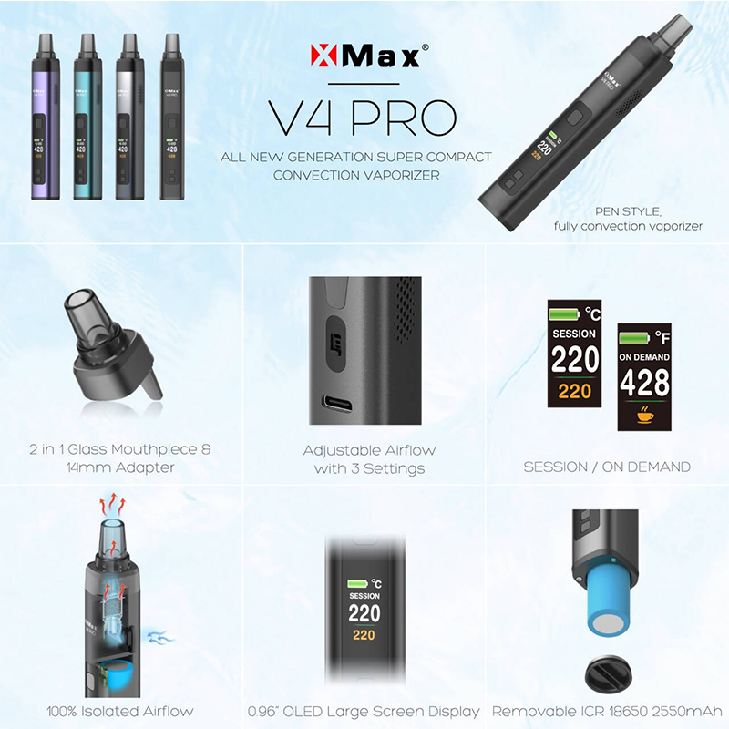 NEW Original XMAX V4 Pro 2-in- - Vape Battery 18650 avis et prix