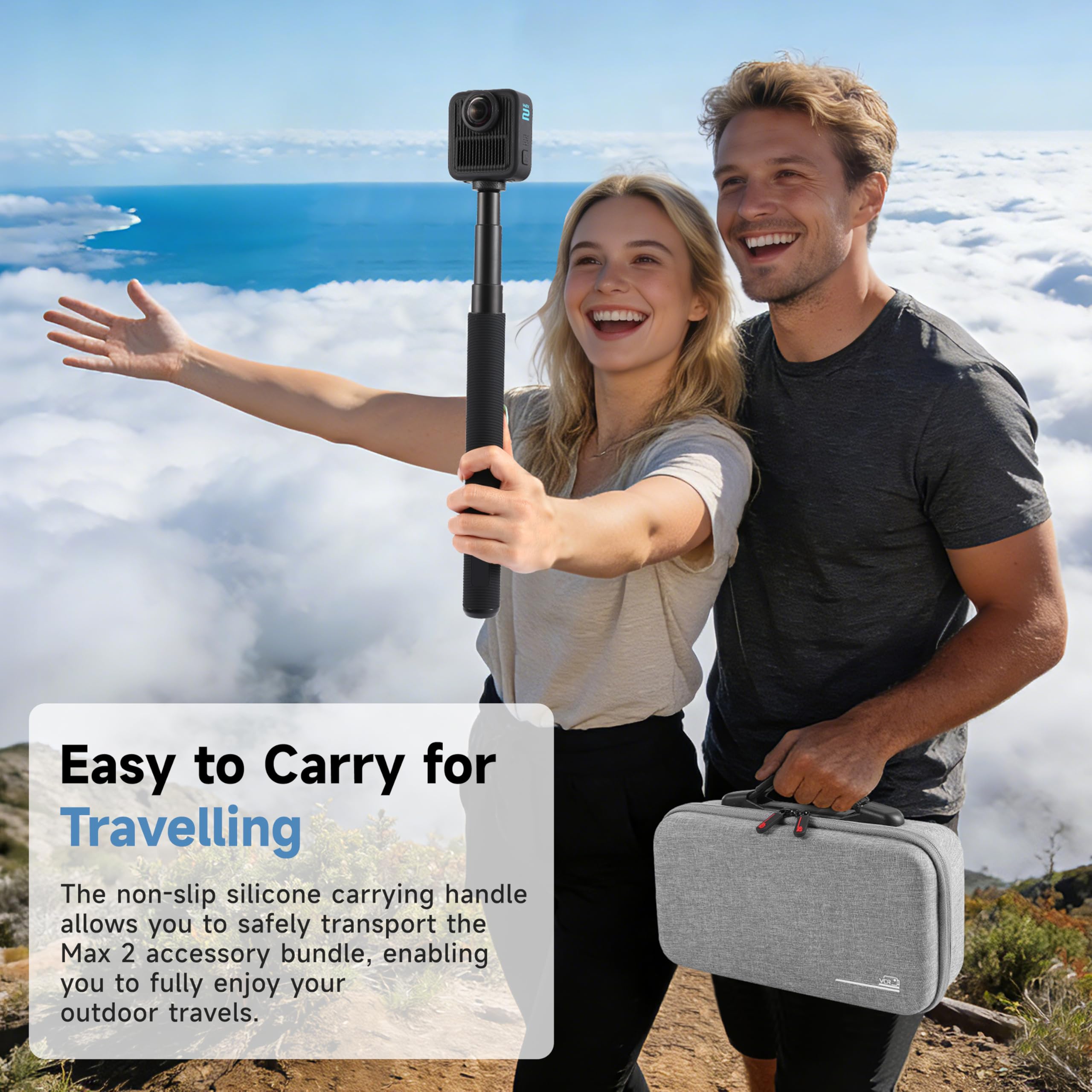 Carrying Case for Gopro Max 2  - Battery Case Storage avis et prix