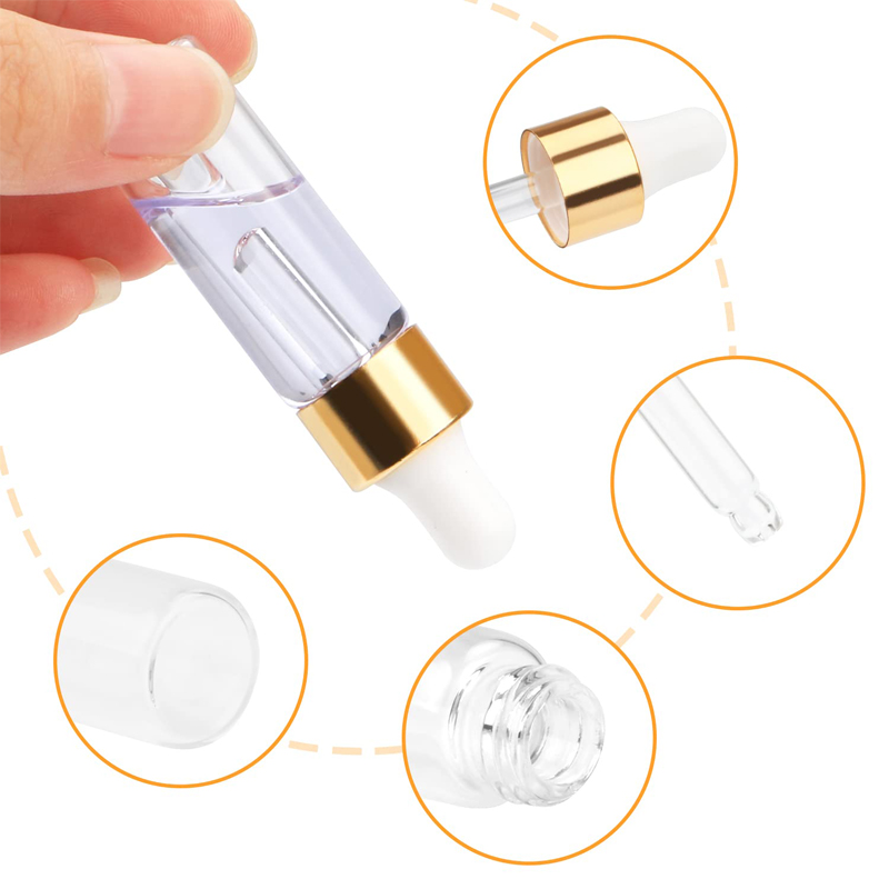5Pcs 1ml/2ml/3ml/5ml Empty Gla - Juice Bottle Dropper avis et prix