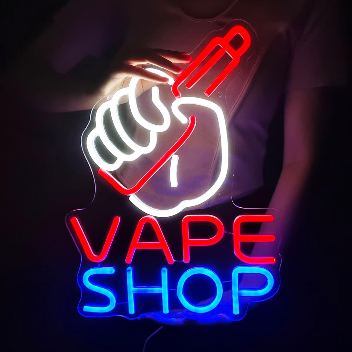 VAPE Shop Neon Sign for Smoke  - Vaping Store avis et prix