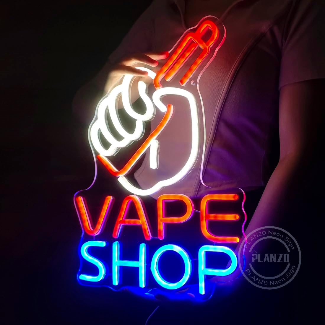 VAPE Shop Neon Sign for Smoke  - Vaping Store avis et prix