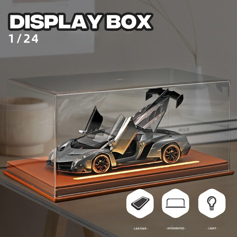 Acrylic Display Box with Light - Battery Case Storage avis et prix