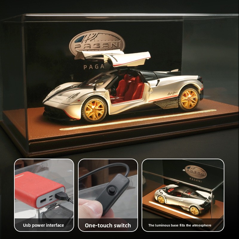 Acrylic Display Box with Light - Battery Case Storage avis et prix