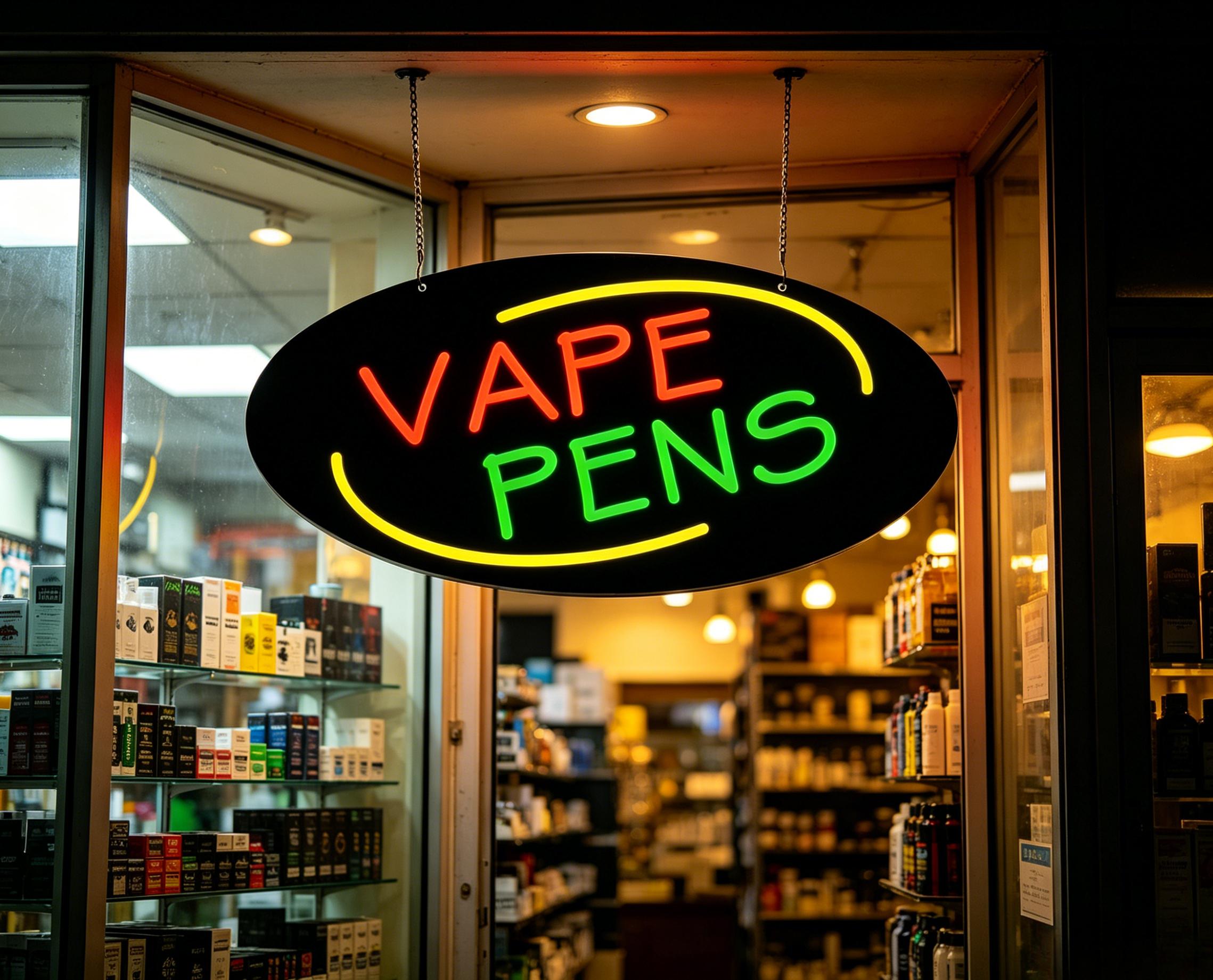 Vape Pens Neon Sign Dimmable L - Vaping Shop avis et prix