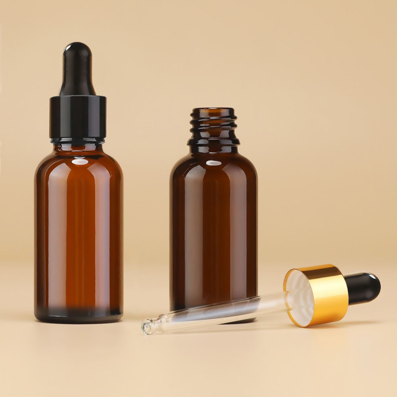 30ML amber glass dropper bottl - Juice Bottle Dropper avis et prix