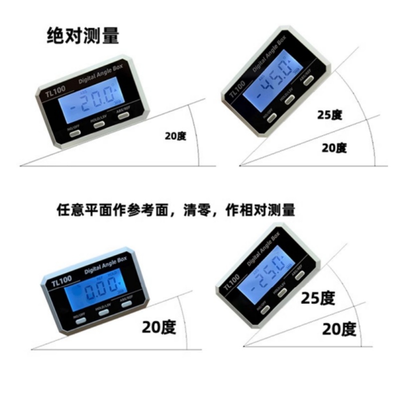 Horizontal Angle Meter Protrac - Battery Case Storage avis et prix
