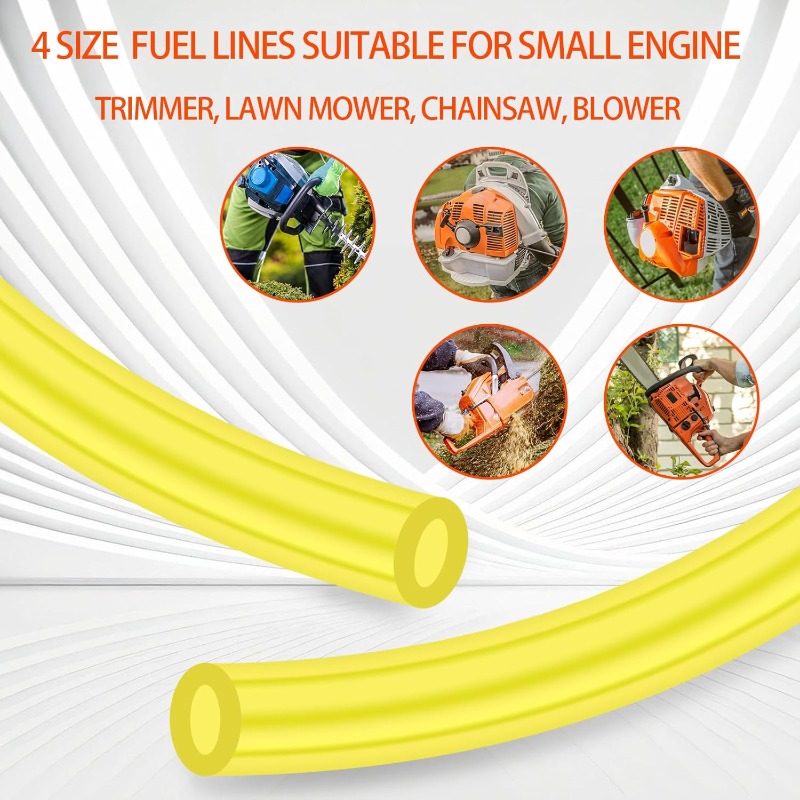Yellow Fuel Line Hose Set 2x3. - Weed Vaping Accessories avis et prix