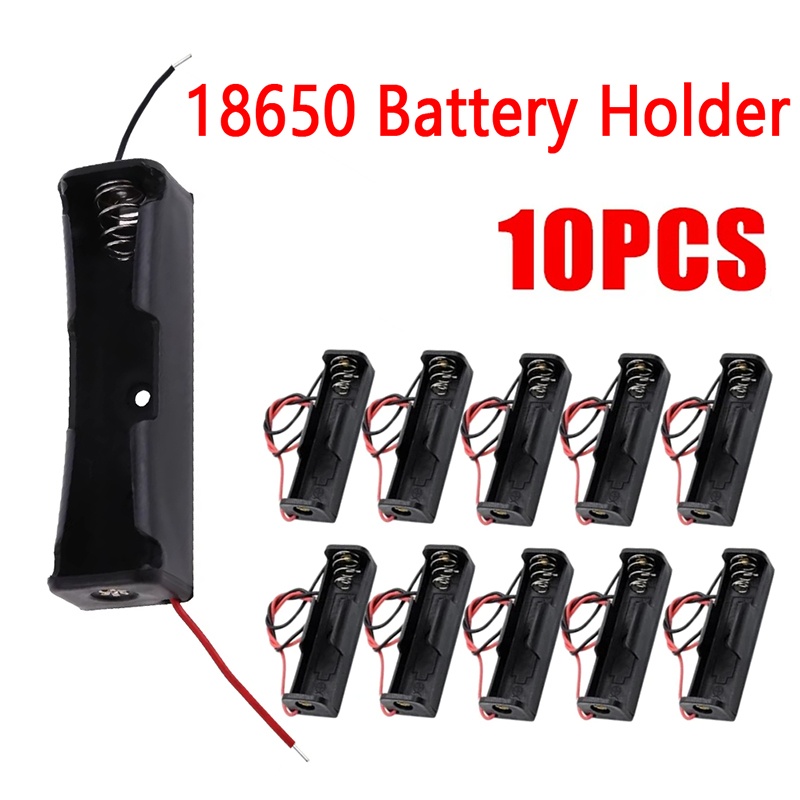 10 Pcs 1 Slot 18650 Battery Ca - Battery Case Storage avis et prix