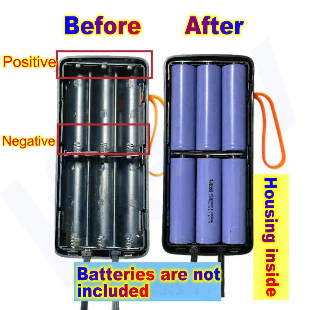 21700 Battery Power Bank Housi - Battery Case Storage avis et prix
