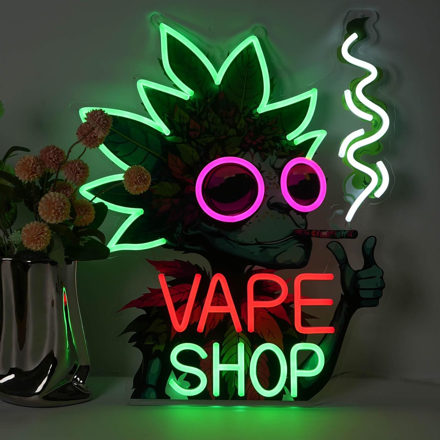 VAPE SHOP Neon Sign Business A - Vaping Store avis et prix