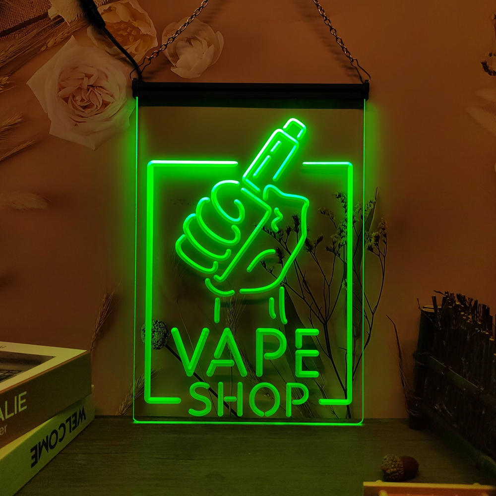 Vape Shop Holding Hand-3D Carv - Vaping Shop avis et prix