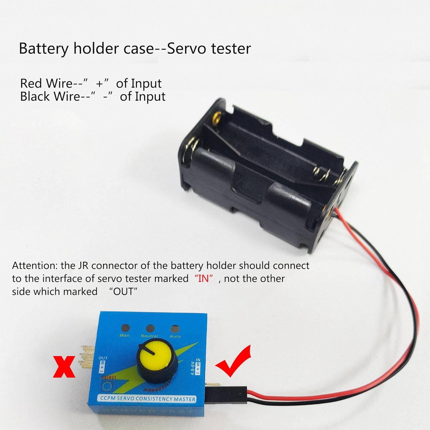 3CH Digital Servo Tester ESC S - Battery Case Storage avis et prix