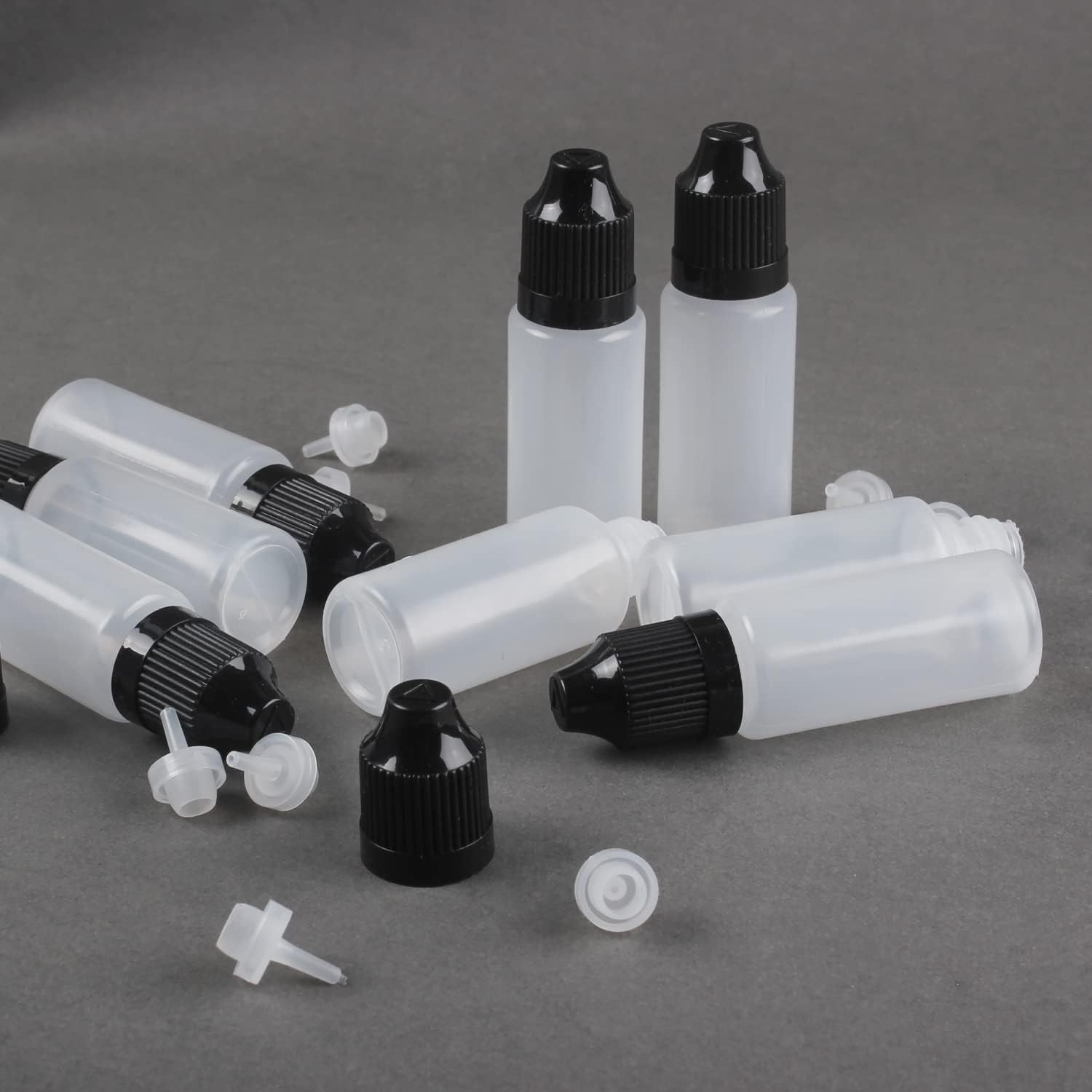 10Pcs  LDPE 15ml Thin Tip Drop - Juice Bottle Dropper avis et prix