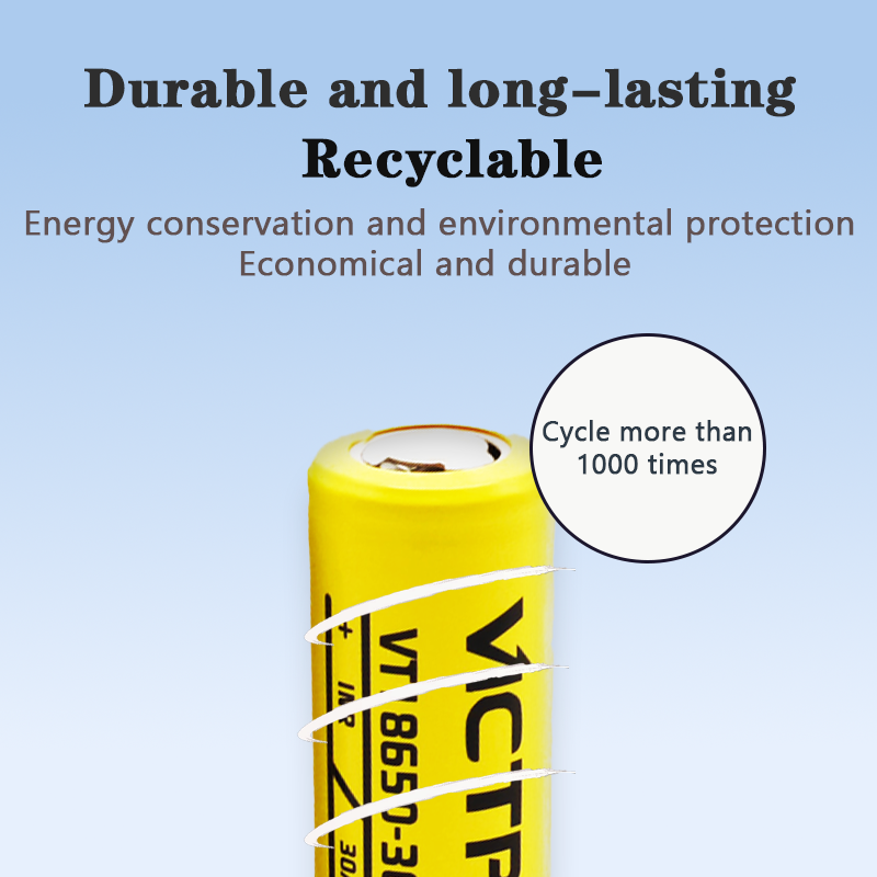30A Continuous Drain Vicpower  - Vape Battery 18650 avis et prix