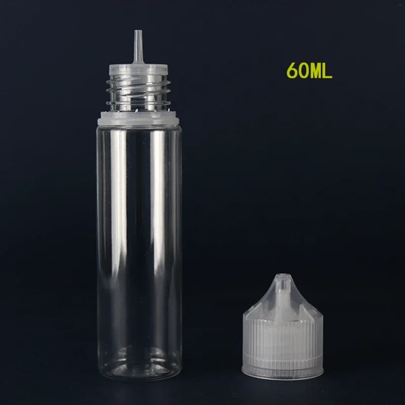 5PCS 30ml-120ml PET Clear Drop - Juice Bottle Dropper avis et prix