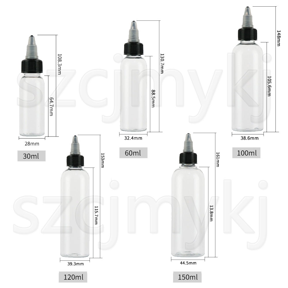 5Pcs 30ml/60ml/100ml/120ml/150 - Juice Bottle Dropper avis et prix