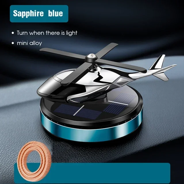 Car Air Solar Helicopter Decor - Vape Decoration avis et prix