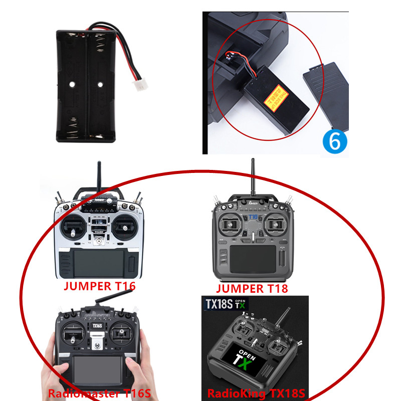 18650 Battery Compartment for  - Battery Case Storage avis et prix