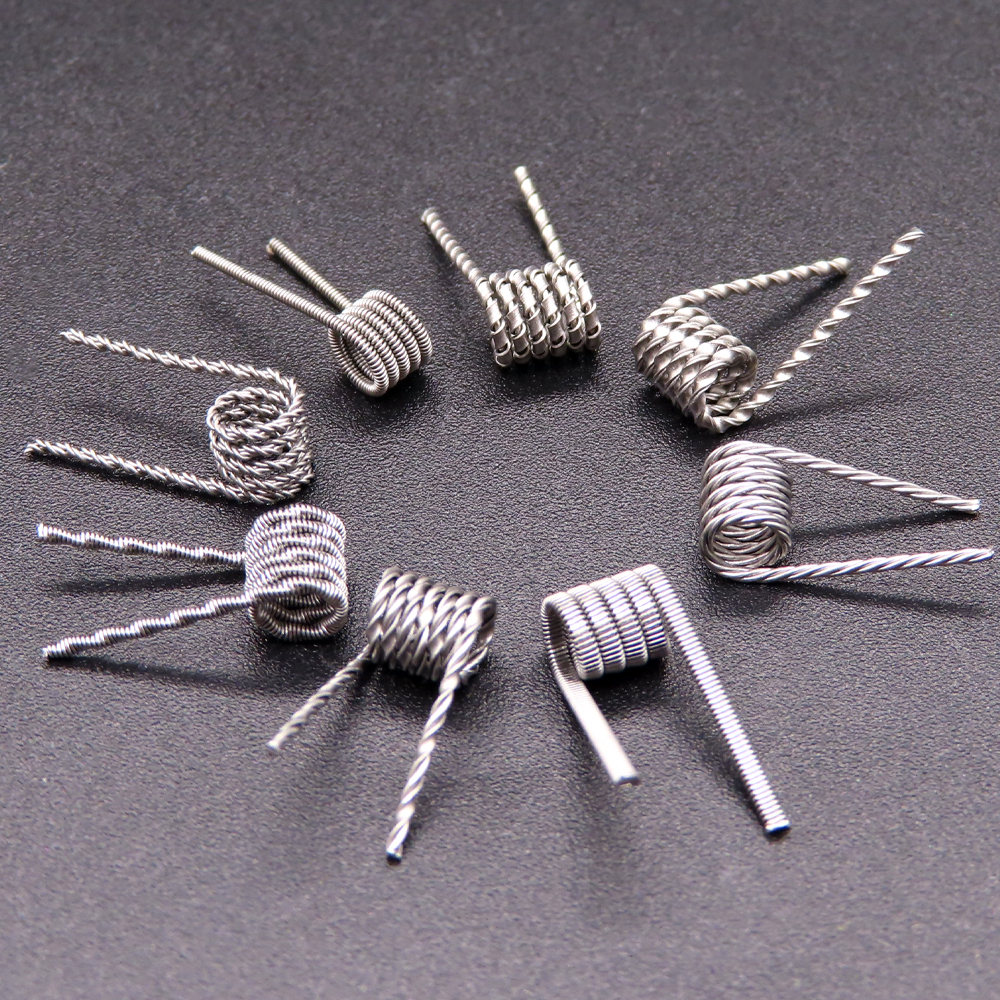 48pcs/set Premade Coils RTA RD - Clapton Wire Pre Built avis et prix