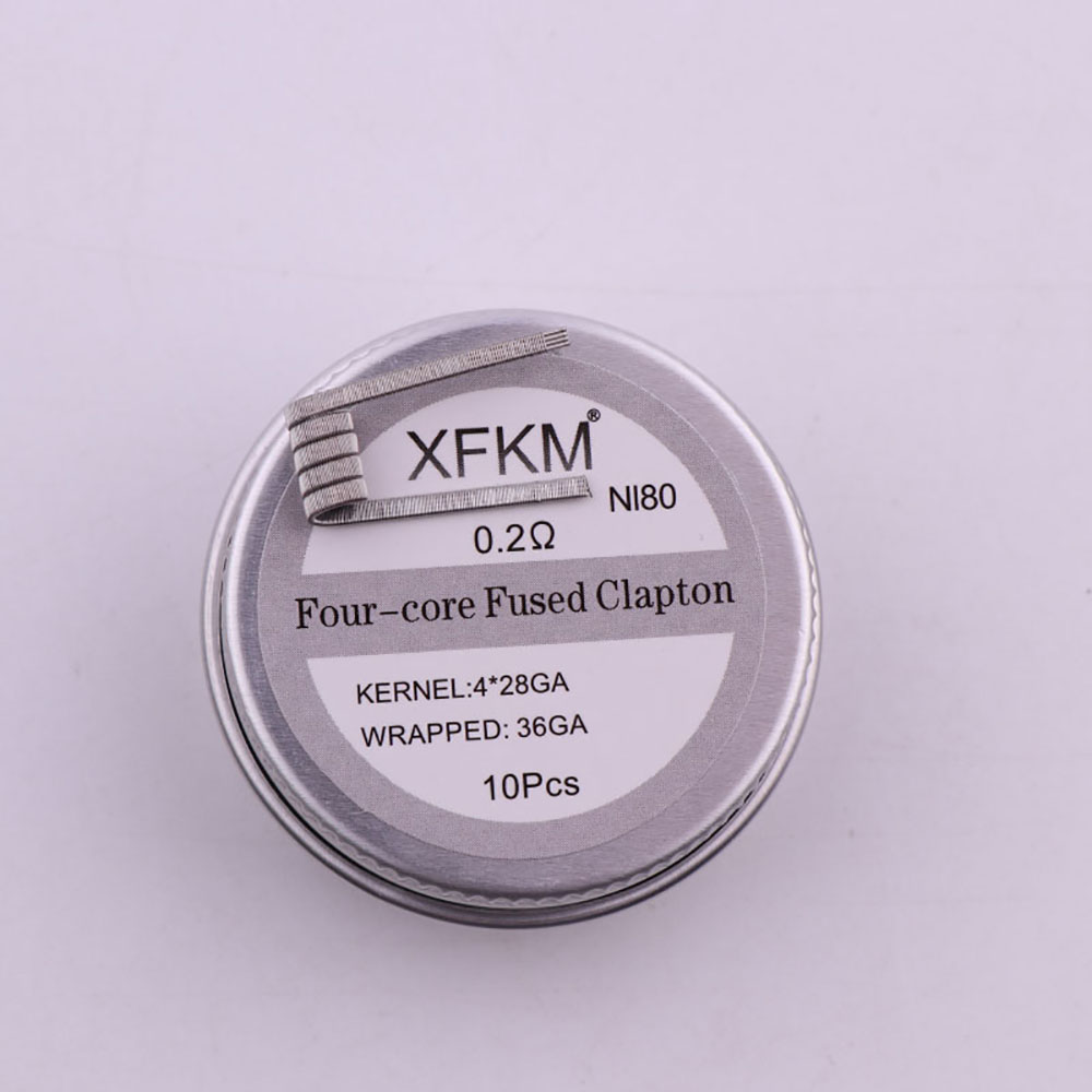 10pcs/box 3mm Spiral ID PreBui - Clapton Wire Pre Built avis et prix