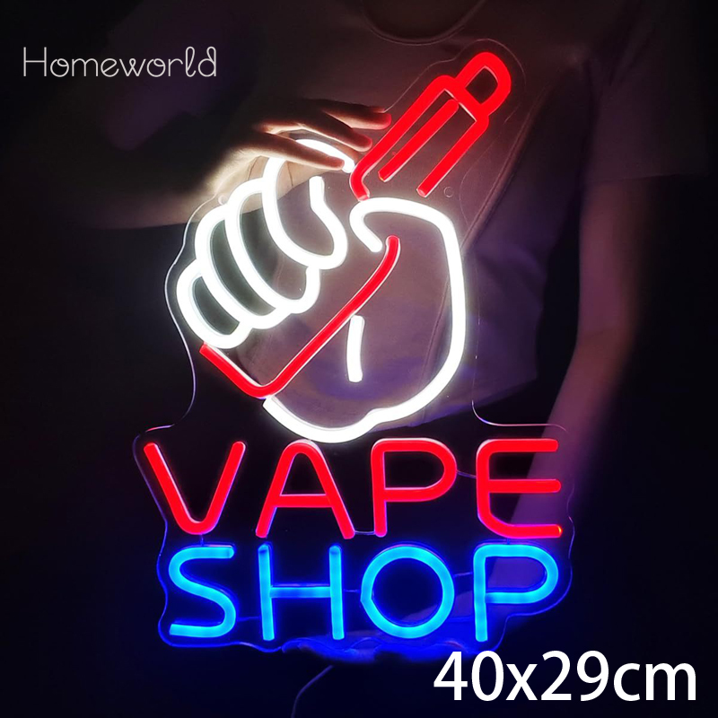 VAPE Shop Neon Sign for Smoke  - Vaping Store avis et prix