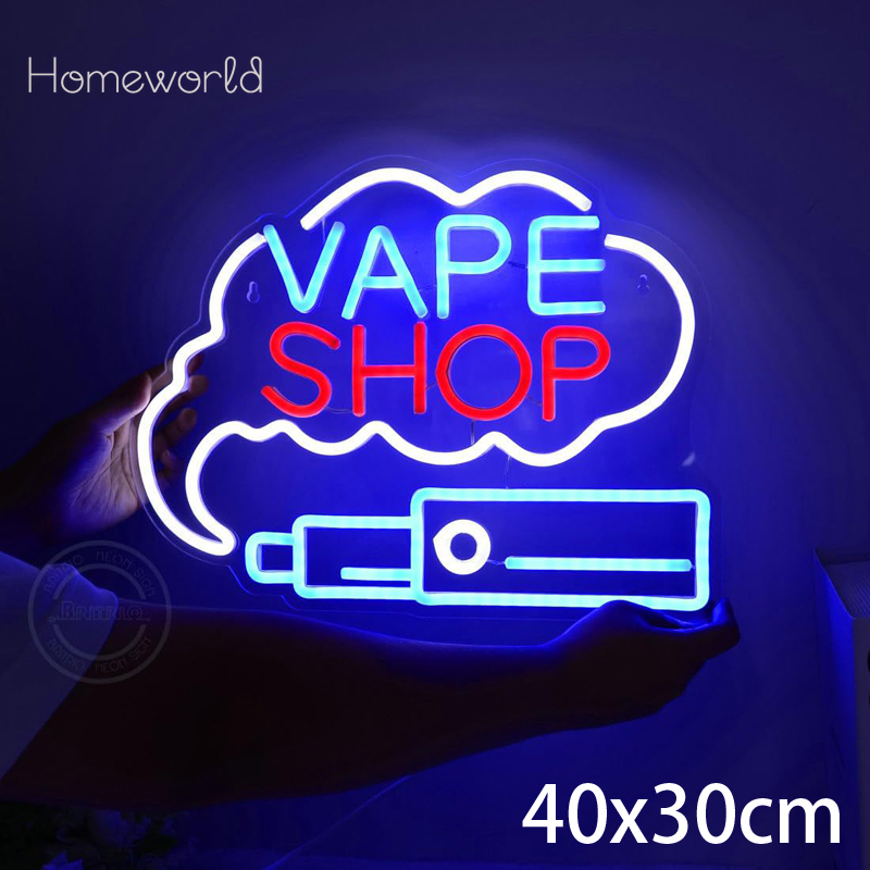 VAPE Shop Neon Sign for Smoke  - Vaping Store avis et prix