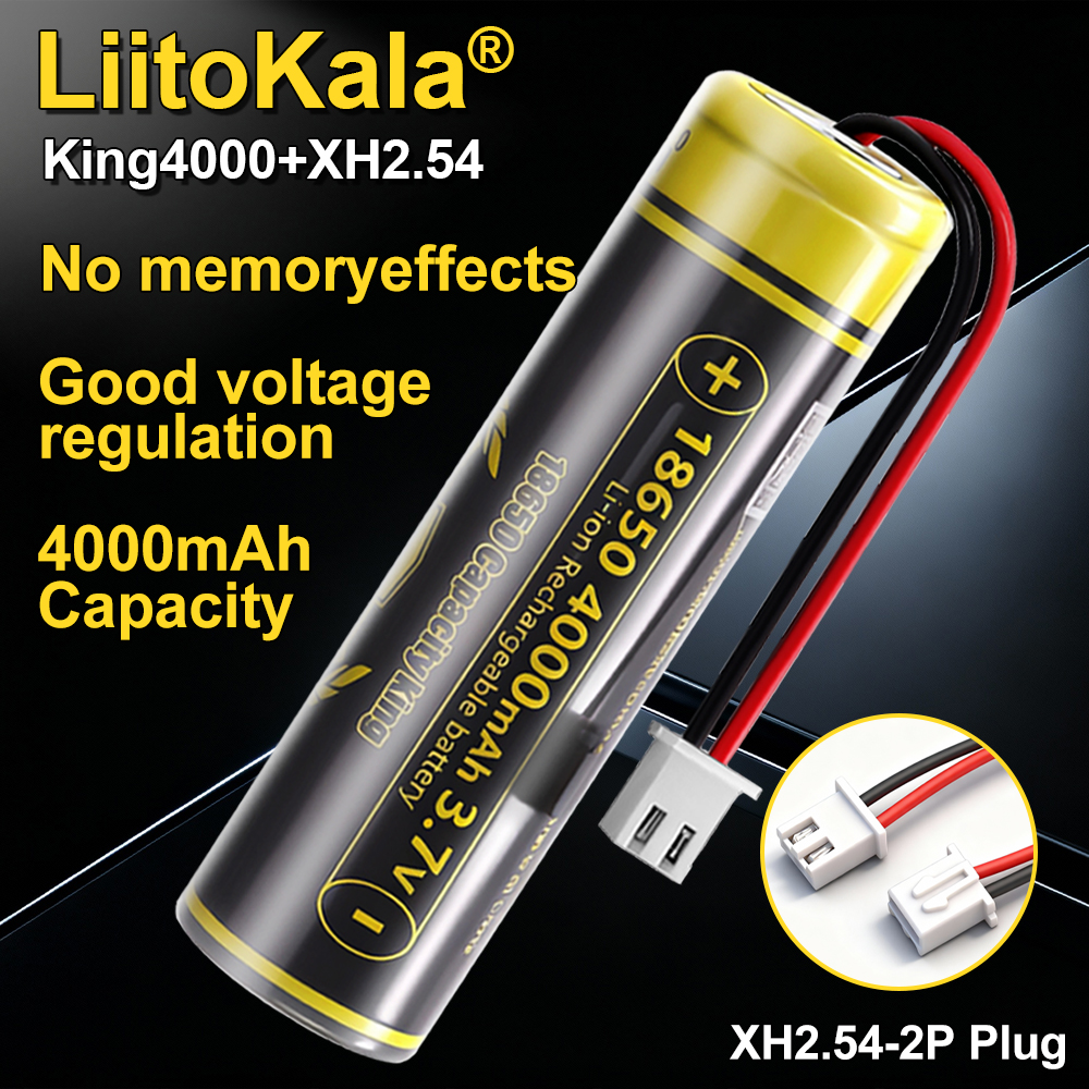 LiitoKala KING4000+XH2.54 1865 - Vape Battery 18650 avis et prix