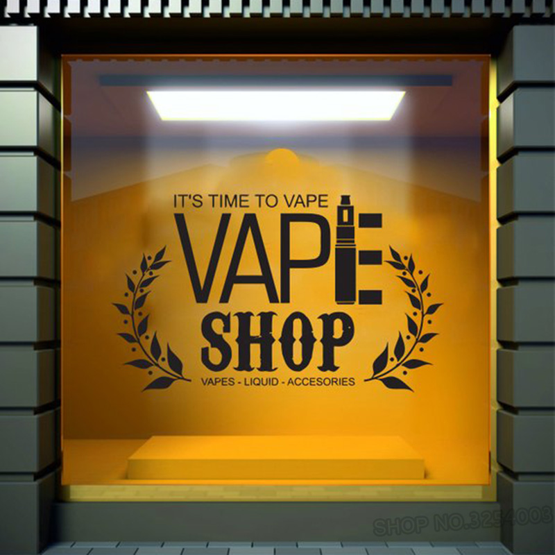 Vape Shop Words Wall Decal Win - Vaping Store avis et prix