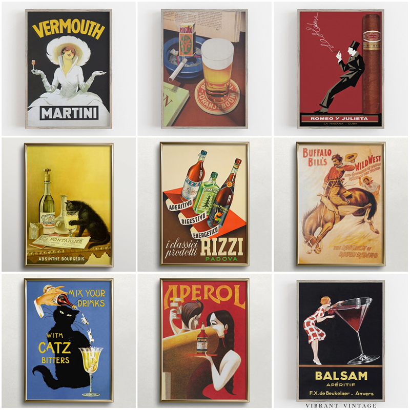 Vintage Beer and Cigarette Rod - Vape Decoration avis et prix