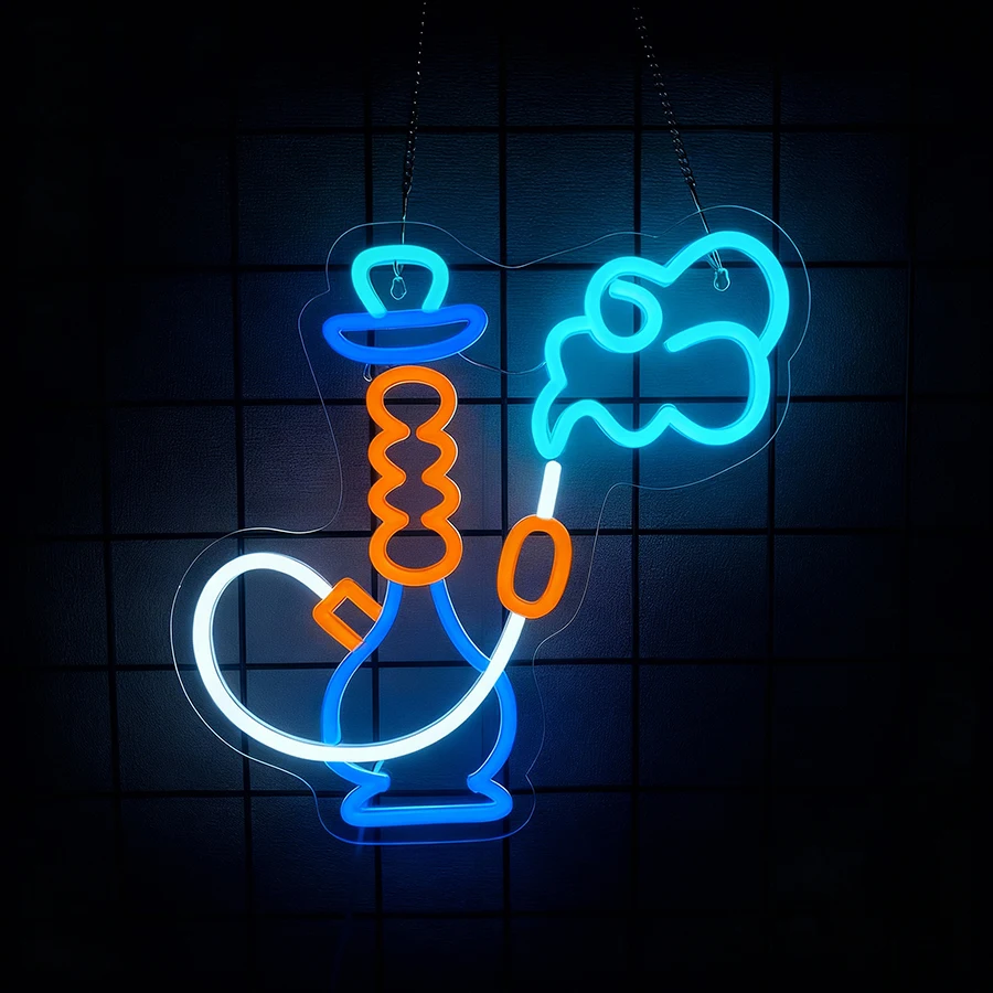 Hookah Neon Sign for Shisha Ba - Vaping Shop avis et prix
