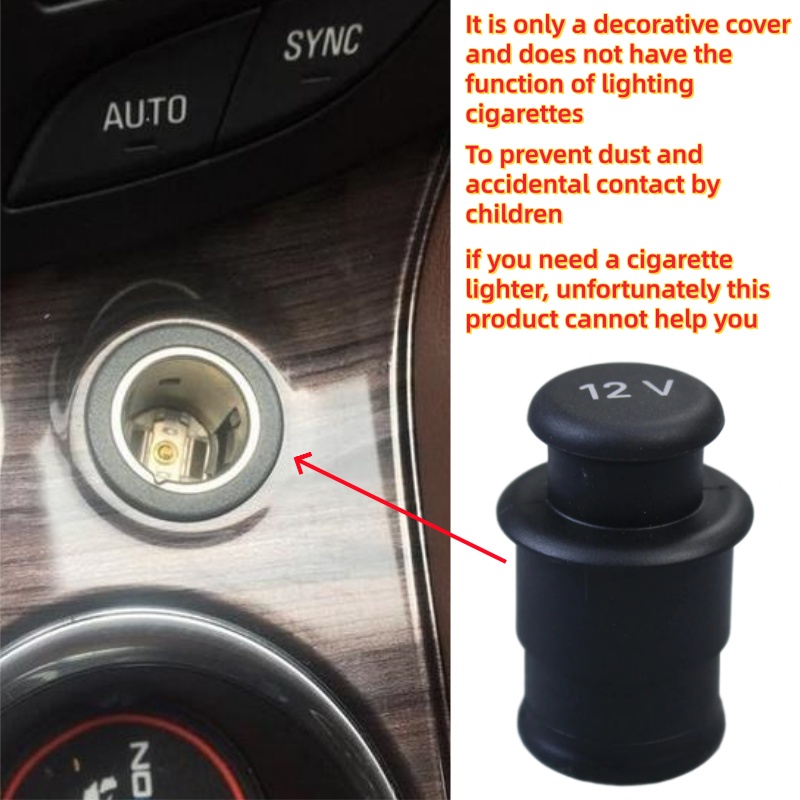12V Car Cigarette Lighter Dust - Vape Decoration avis et prix